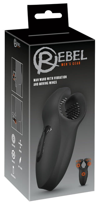 Rebel Vibrerende Masturbator Man Wand